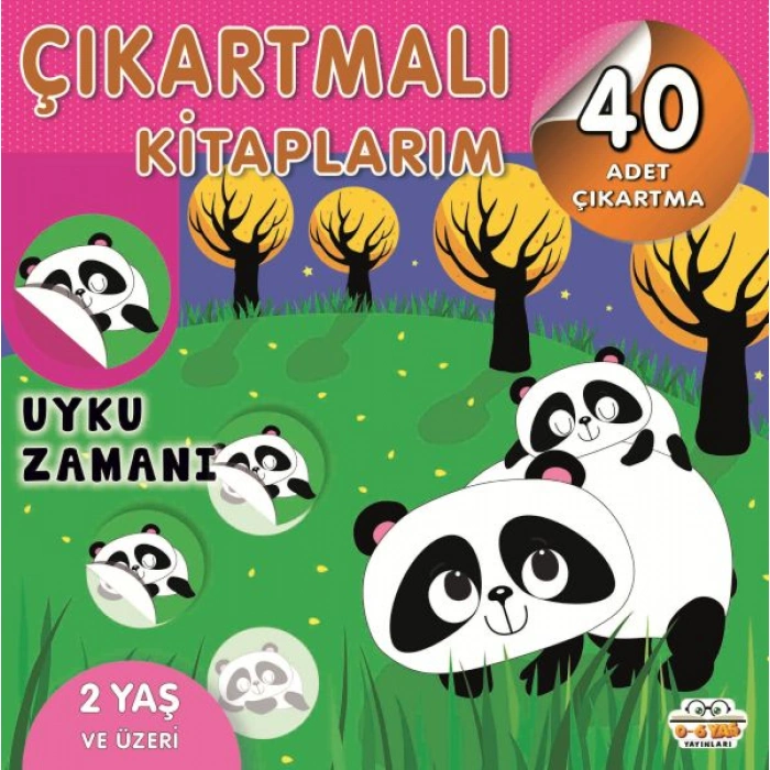Kitap: Çıkartmalı Kitaplarım-Uyku Zamanı