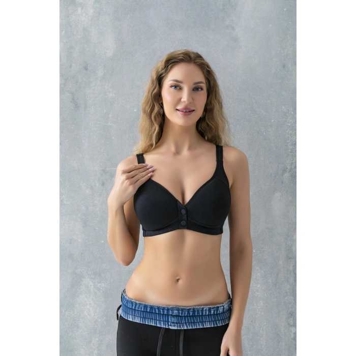 ÇITÇITLI TOPARLAYICI MİNİMİZER SÜTYEN SİYAH (MGP11991)