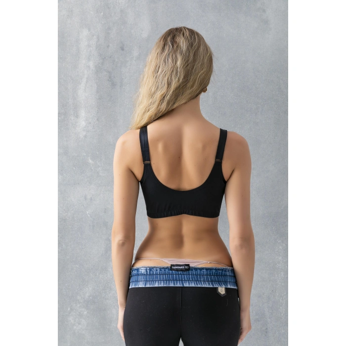 ÇITÇITLI TOPARLAYICI MİNİMİZER SÜTYEN SİYAH (MGP11991)