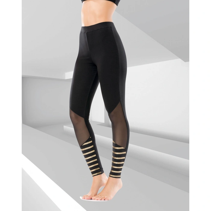 Derya Kurşun Modelli Kadın Tayt 0557