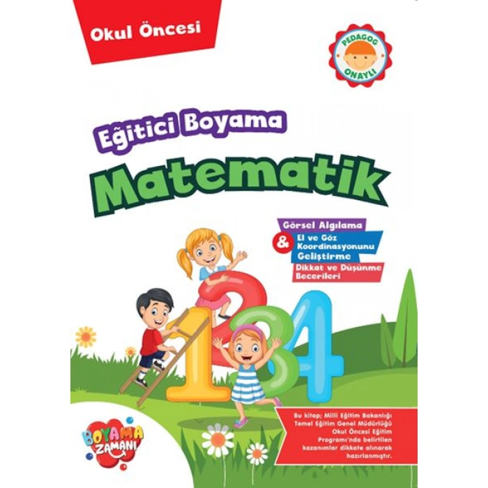 Kitap: Eğitici Boyama - Matematik
