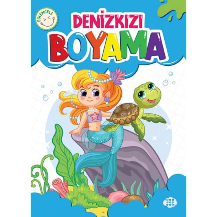 Kitap: Eğlenceli Denizkızı Boyama