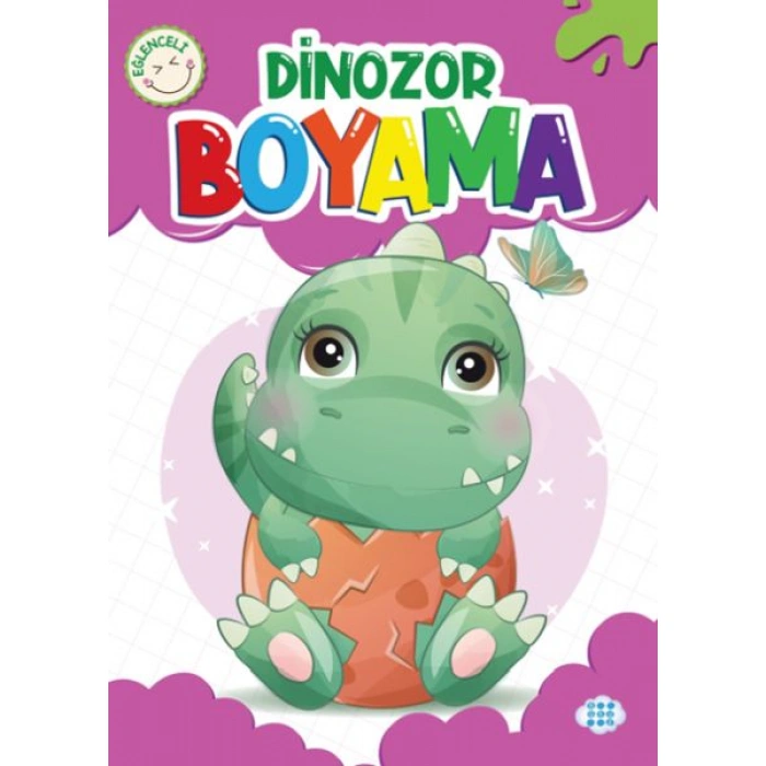 Kitap: Eğlenceli Dinozor Boyama