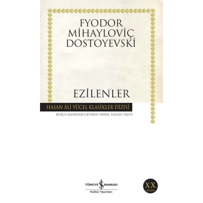 Kitap: Ezilenler - Hasan Ali Yücel Klasikleri