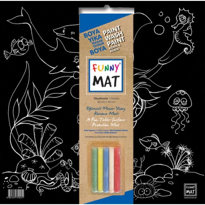 Kitap: Funny Mat Black Okyanus (Tebeşirli)