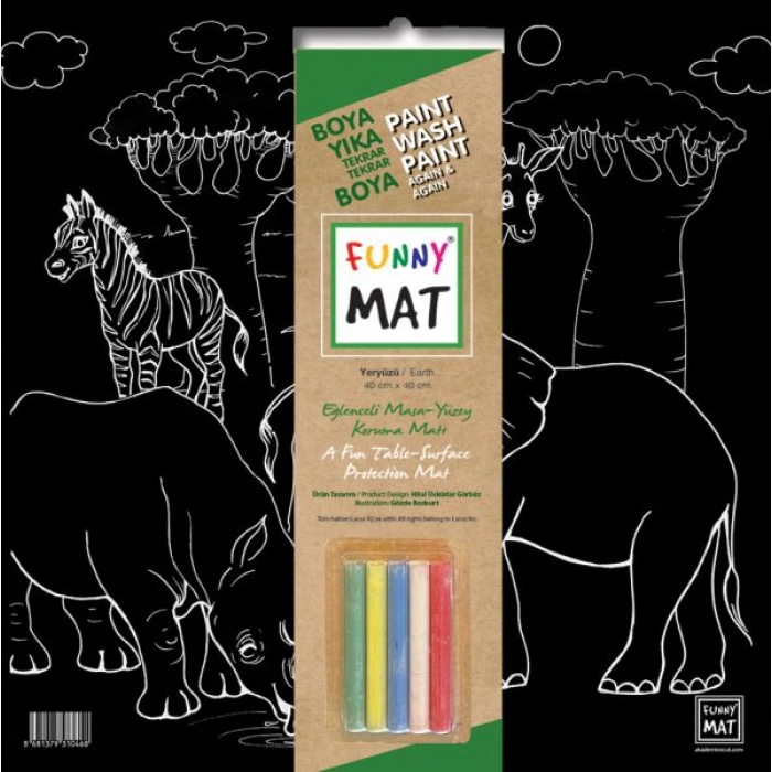 Kitap: Funny Mat Black Yeryüzü (Tebeşirli)