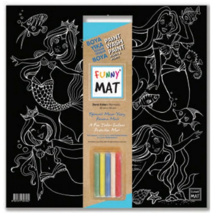 Kitap: Funny Mat - Deniz Kızları 40x40cm