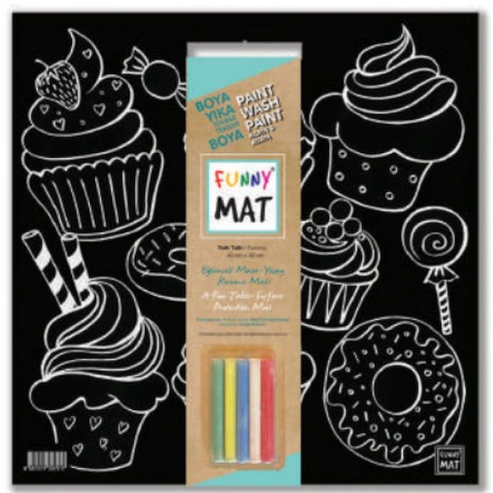 Kitap: Funny Mat - Tatlı Tatlı 40x40cm