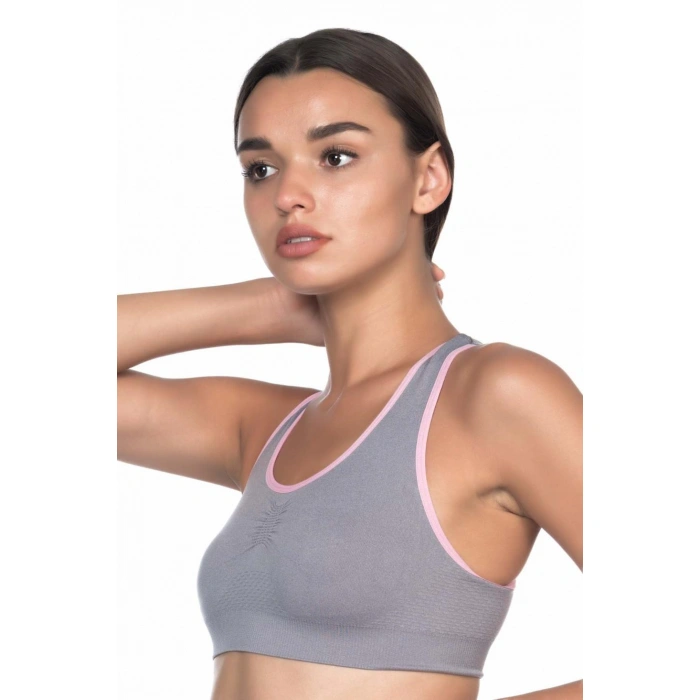 GRİ PEMBE MI Emay 4024 Double Toparlayıcı Büstiyer