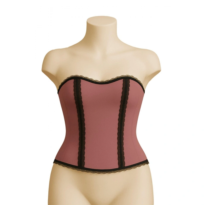 GÜL KURUSU MI Emay 9155 F Fırfırlı Terletici Büstiyer