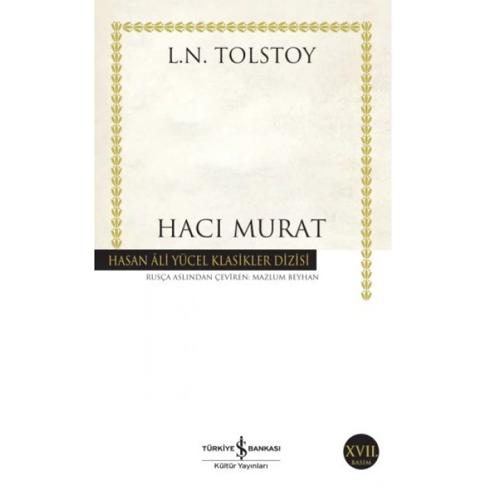 Kitap: Hacı Murat - Hasan Ali Yücel Klasikleri