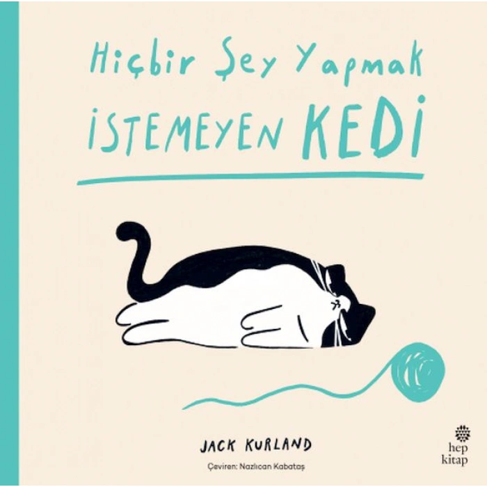 Kitap: Hiçbir Şey Yapmak İstemeyen Kedi