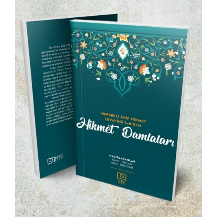 Kitap: Hikmet Damlaları - Hersekli Ârif Hikmet Levâyihül-Hikem