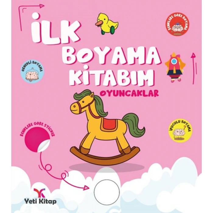 Kitap: İlk Boyama Kitabım Oyuncaklar