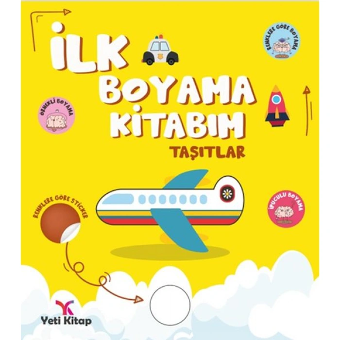 Kitap: İlk Boyama Kitabım Taşıtlar