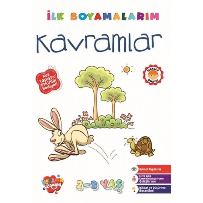 Kitap: İlk Boyamalarım -Kavramlar