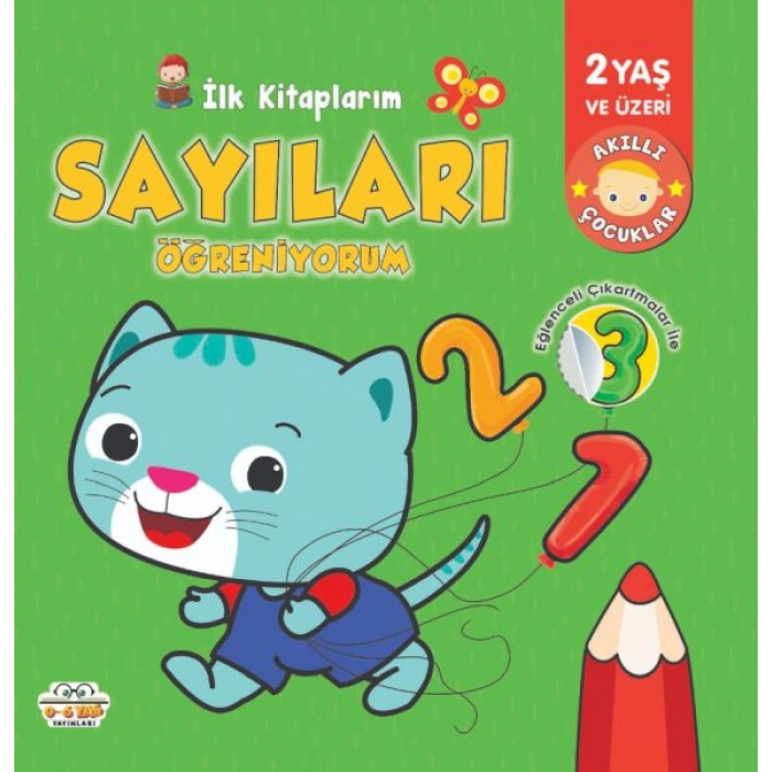 Kitap: İlk Kitaplarım-Sayıları Öğreniyorum - 0-6 Yaş Yayınları
