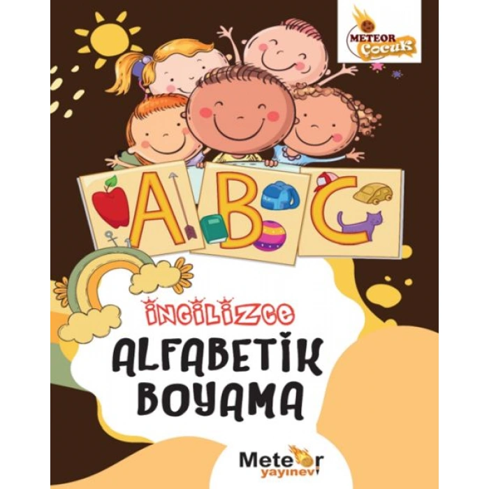 Kitap: İngilizce Alfabetik Boyama Kitabı