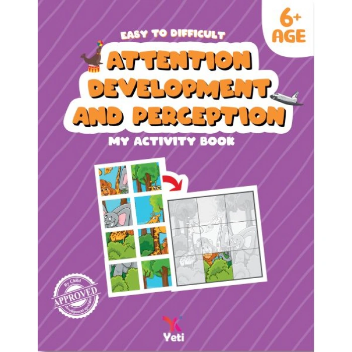 Kitap: İngilizce Kolaydan Dikkat Geliştirme ve Algılama Kitabı