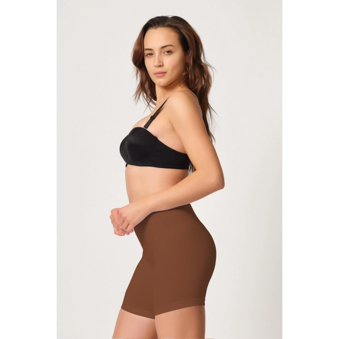 KAHVE MI Emay 3003 Soft Paçalı Boxer