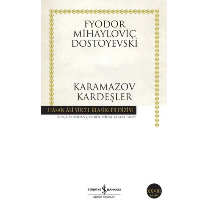Kitap: Karamazov Kardeşler - Hasan Ali Yücel Klasikleri