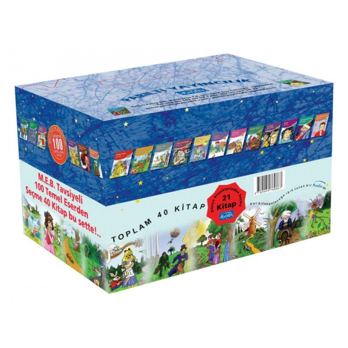 Kitap: 100 Temel Eser Seti (40 Kitap Takım Kutulu)
