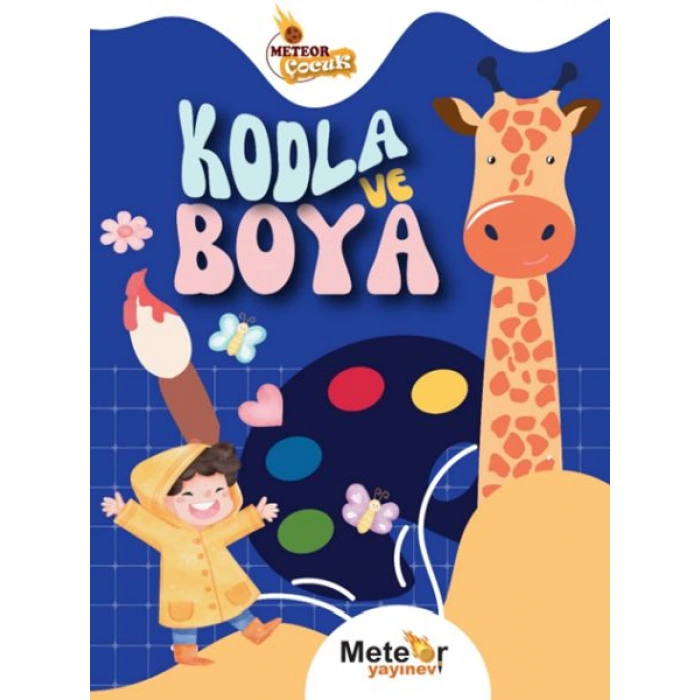 Kitap: Kodla Ve Boya Boyama Kitabı