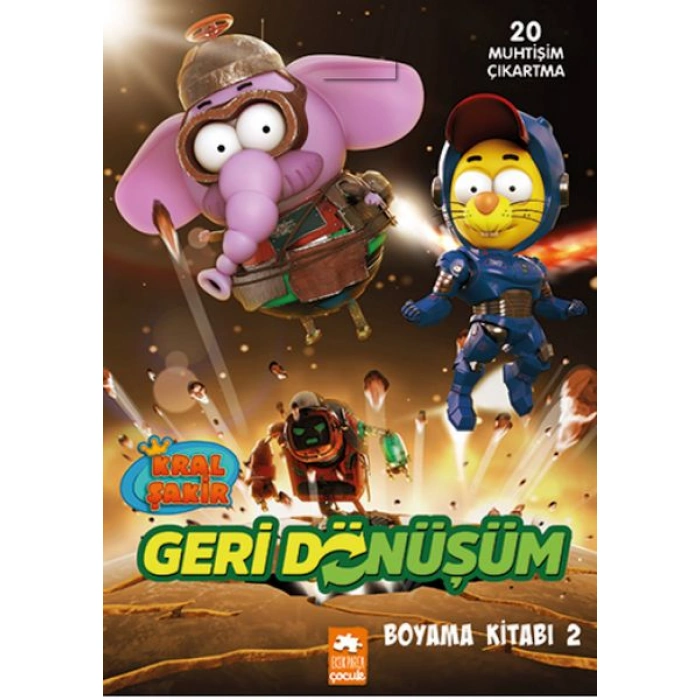 Kitap: Kral Şakir Geridönüşüm Boyama Kitabı 2