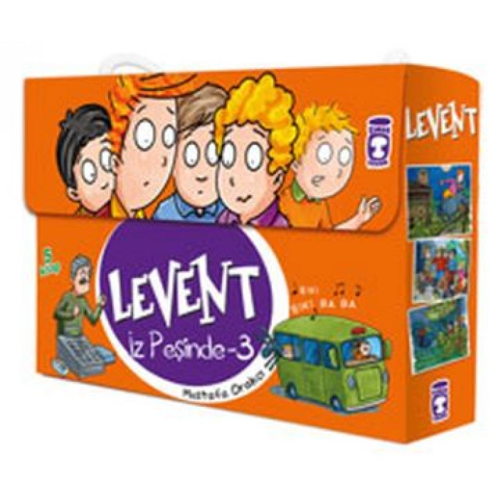 Kitap: Levent İz Peşinde - 03 Set (5 Kitap Takım)