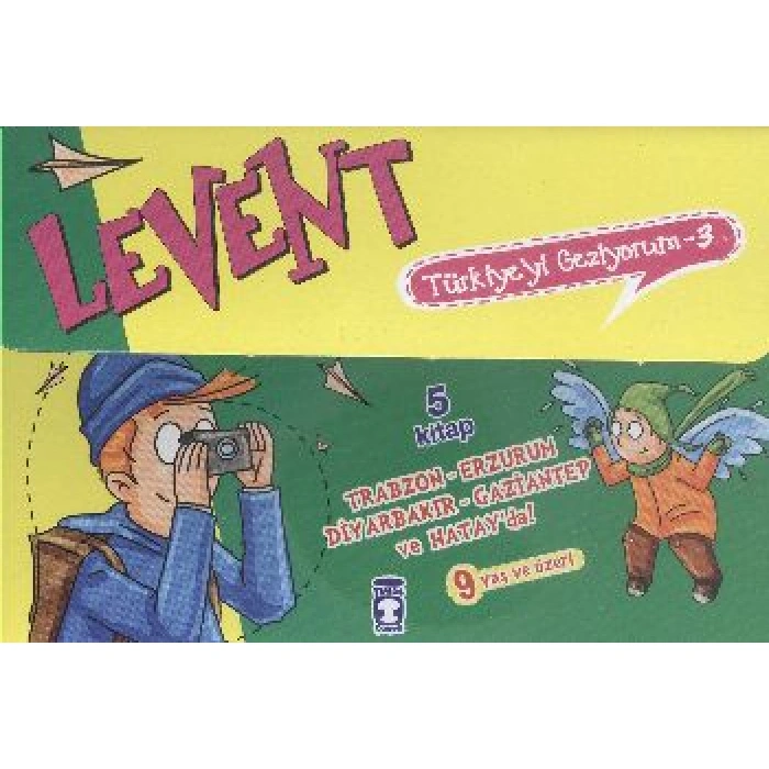 Kitap: Levent Türkiyeyi Geziyorum - 3 (5 Kitap Takım)