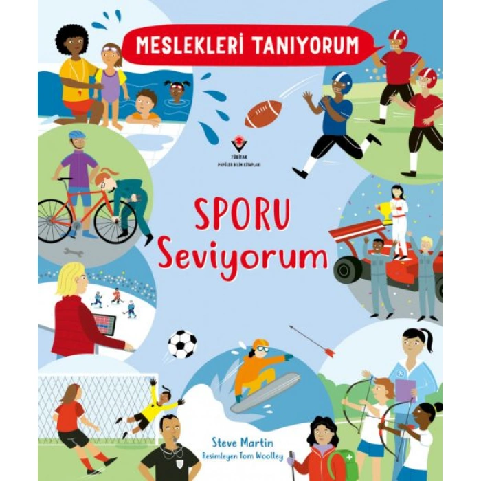 Kitap: Meslekleri Tanıyorum Sporu Seviyorum