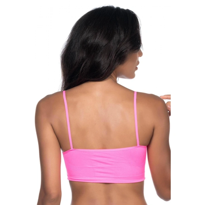 NEON FUŞYA MI Emay 4003 Soft İp Askı Büstiyer