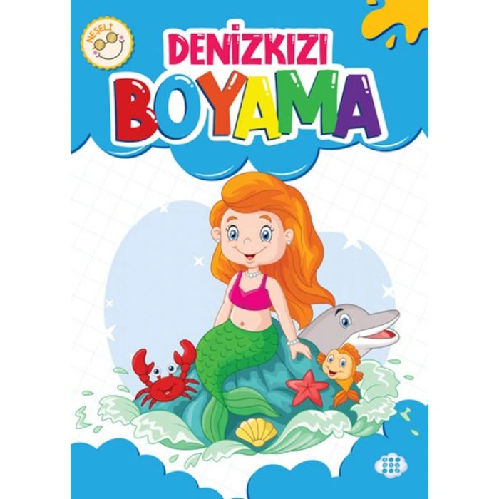 Kitap: Neşeli Denizkızı Boyama