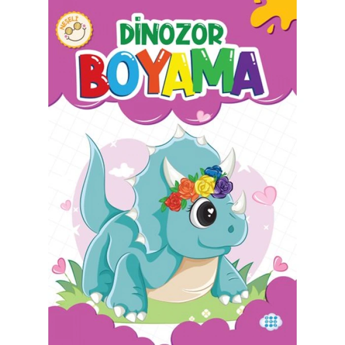 Kitap: Neşeli Dinozor Boyama