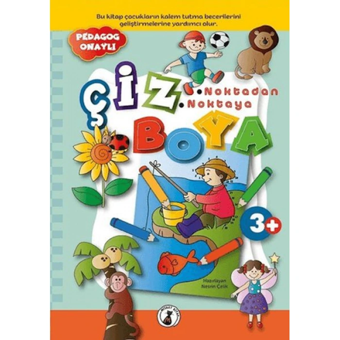 Kitap: Noktadan Noktaya Boya 3+Yaş