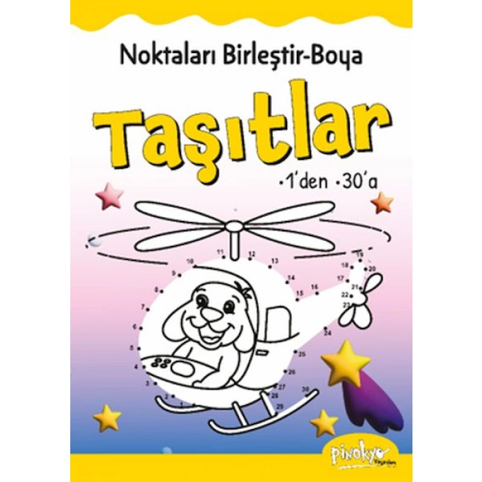 Kitap: Noktaları Birleştir-Boya Taşıtlar-1’den 30’a
