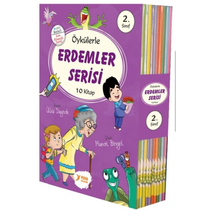 Kitap: Öykülerle Erdemler Serisi 2. Sınıf 10 Kitap