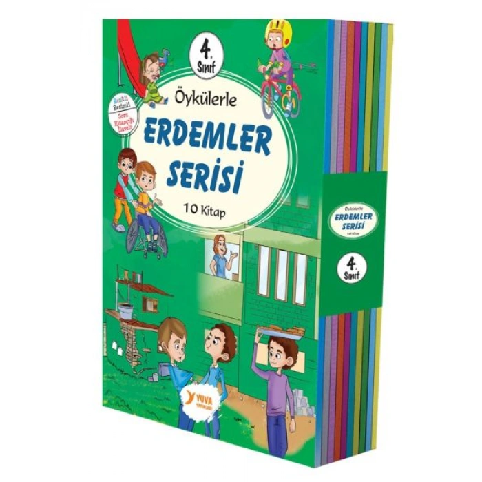 Kitap: Öykülerle Erdemler Serisi 4.Sınıflar 10 Kitap