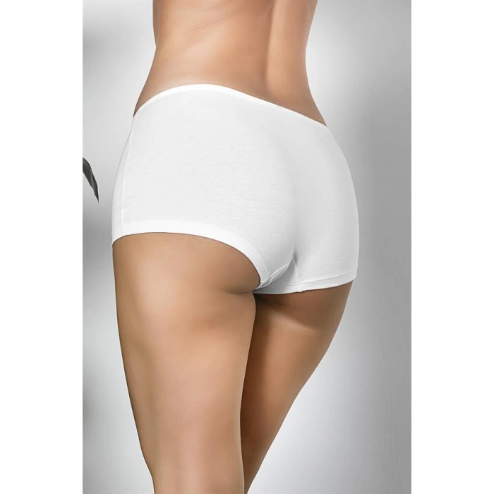 PAMUKLU BOXER KÜLOT BEYAZ (MGP2963)