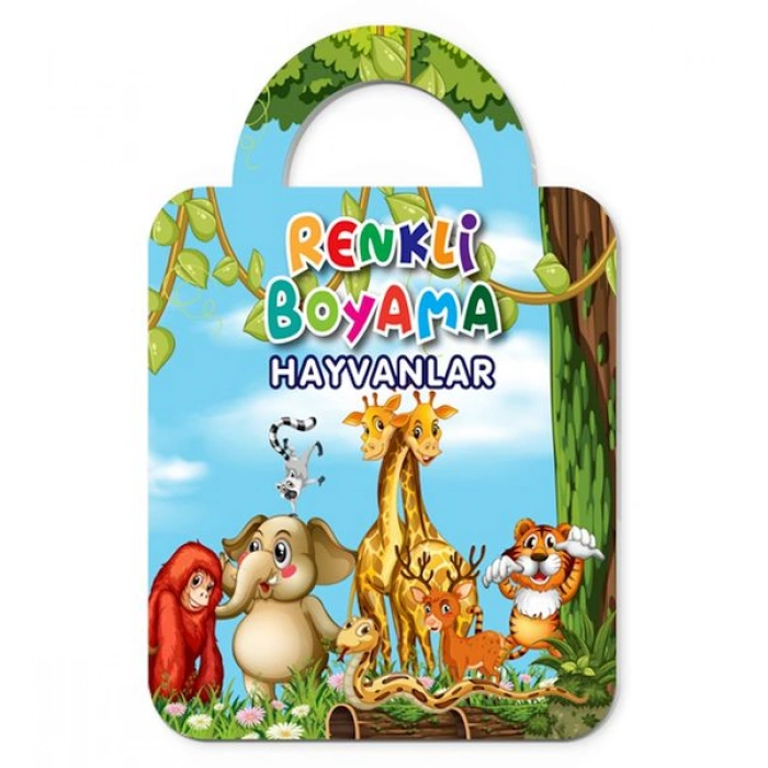 Kitap: Renkli Boyama-Hayvanlar