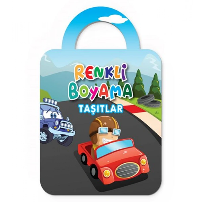 Kitap: Renkli Boyama-Taşıtlar