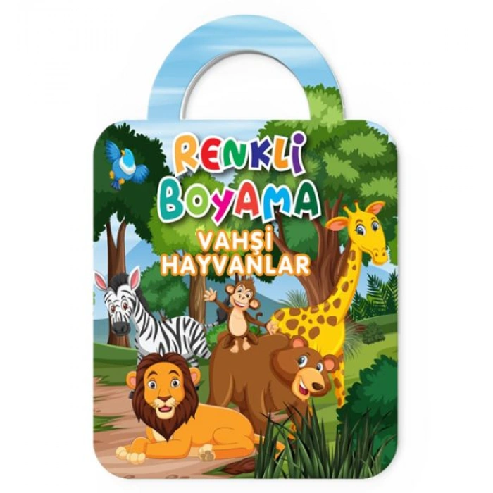 Kitap: Renkli Boyama-Vahşi Hayvanlar