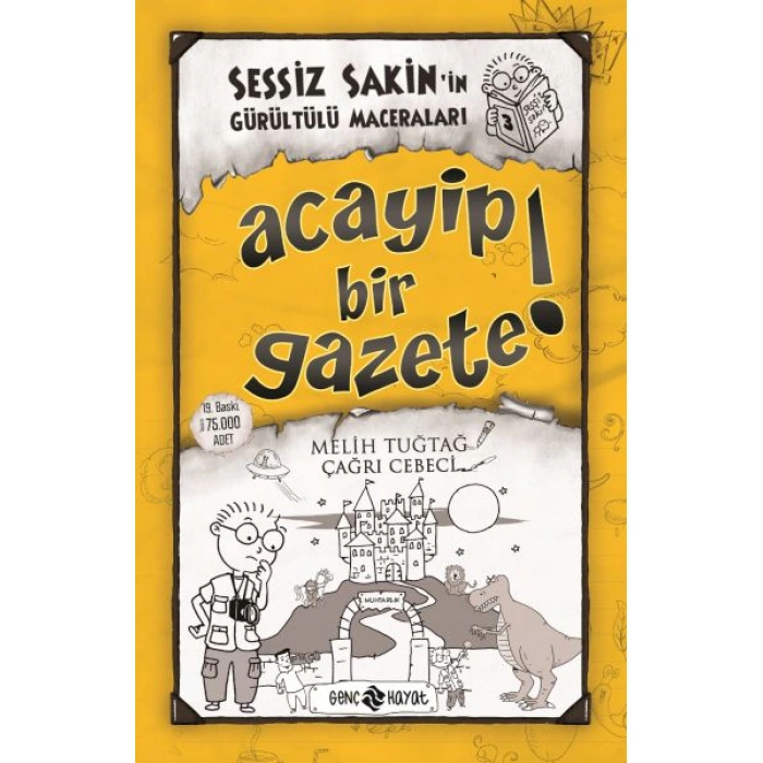Kitap: Sessiz Sakin’in Gürültülü Maceraları 3 - Acayip Bir Gazete!