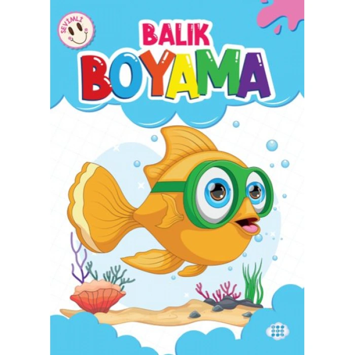 Kitap: Sevimli Balık Boyama