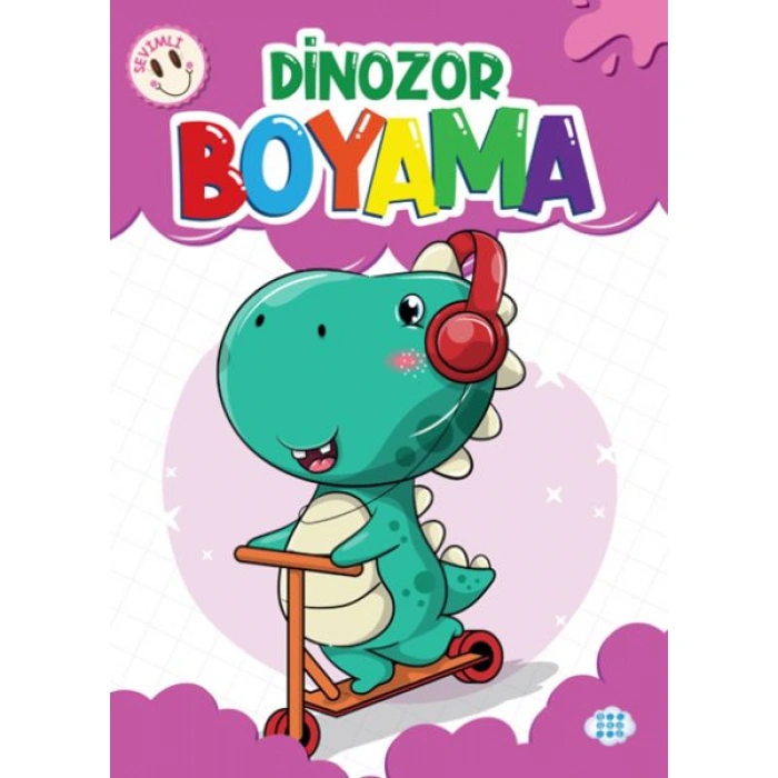 Kitap: Sevimli Dinozor Boyama
