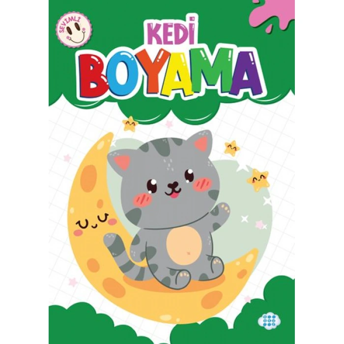 Kitap: Sevimli Kedi Boyama