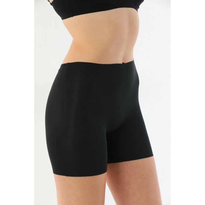 SİYAH MI 2703 Lazer Kesim İz Yapmaz Hayalet Boxer