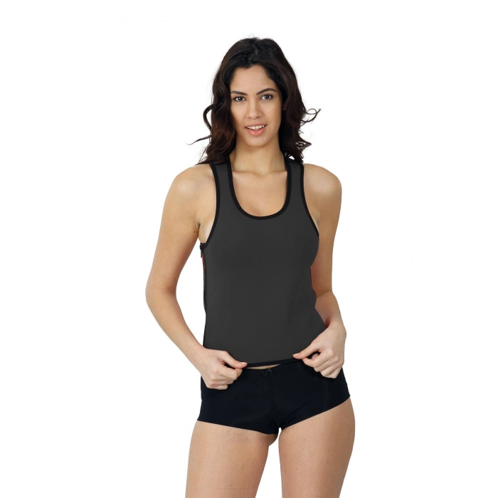 SİYAH MI 9157 Terlemeyi Sağlayan Kısa Atlet