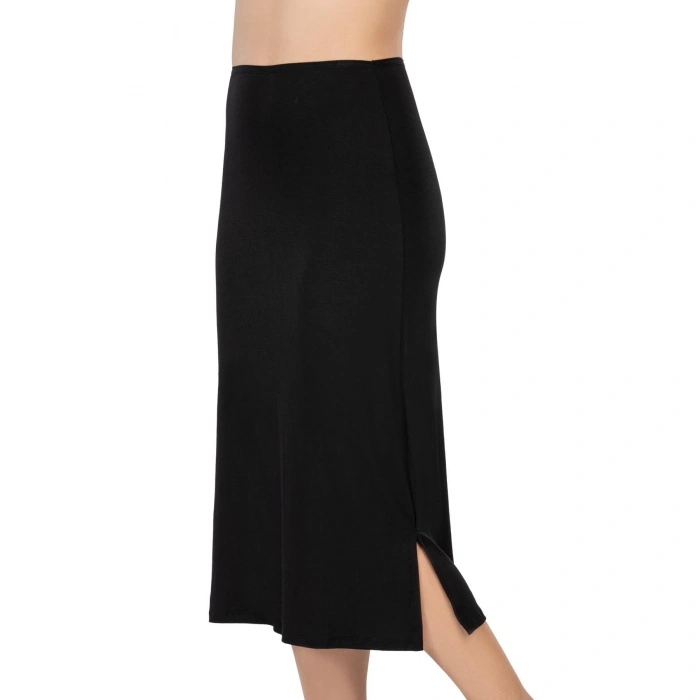 SİYAH MI Emay 1439 Modal Cotton Uzun Jupon