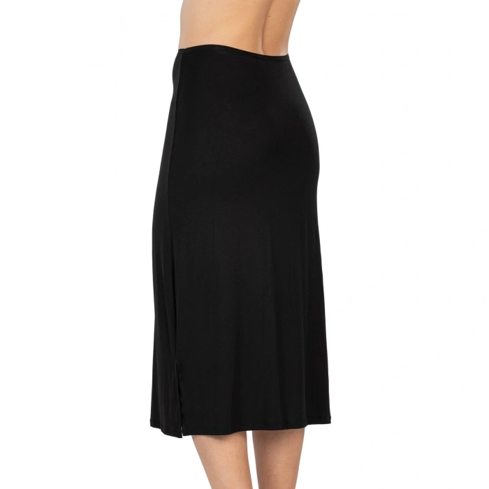 SİYAH MI Emay 1439 Modal Cotton Uzun Jupon